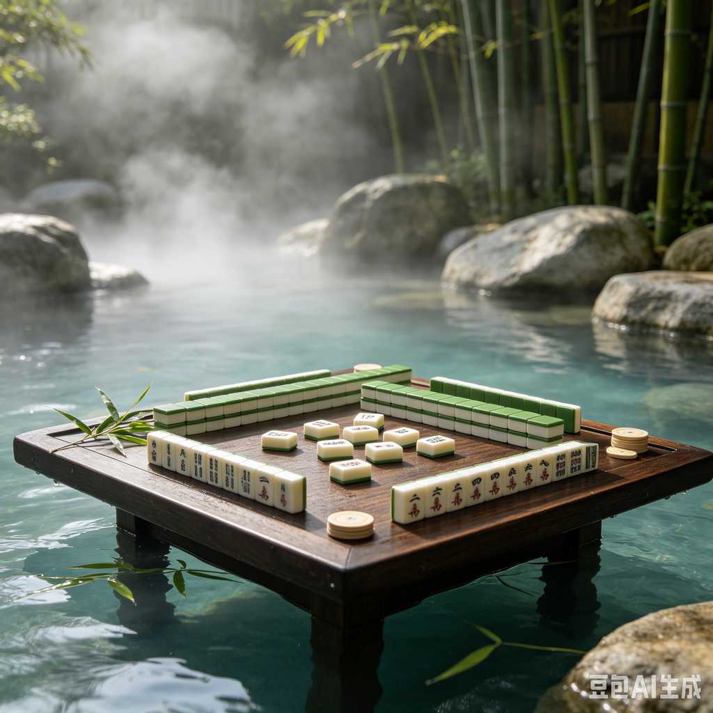 mahjong rack set of four