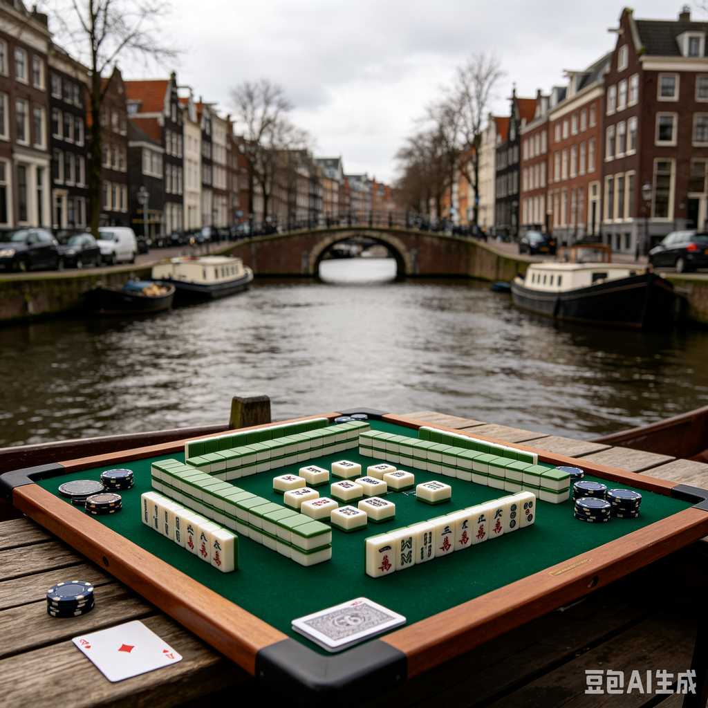 transparent acrylic mahjong set