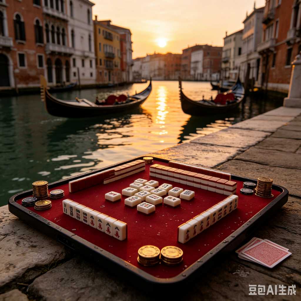gold accent mahjong set