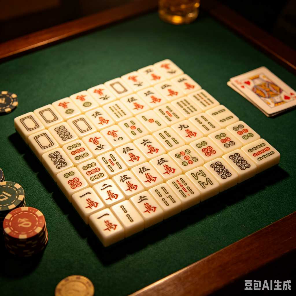 mahjong table cover mat