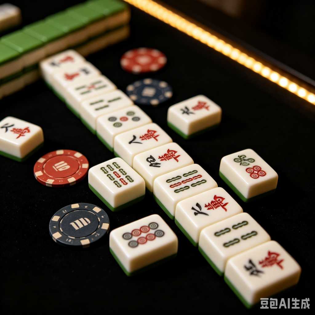 premium engraved mahjong set
